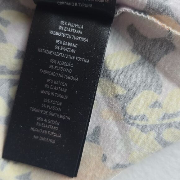 Ted Baker Delilah Bodycon Printed Dress Floral Long Sleeve Mock Neck Size‎ 6 - Picture 9 of 14